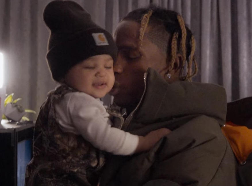 Kylie Jenner, Travis Scott, Stormi Webster